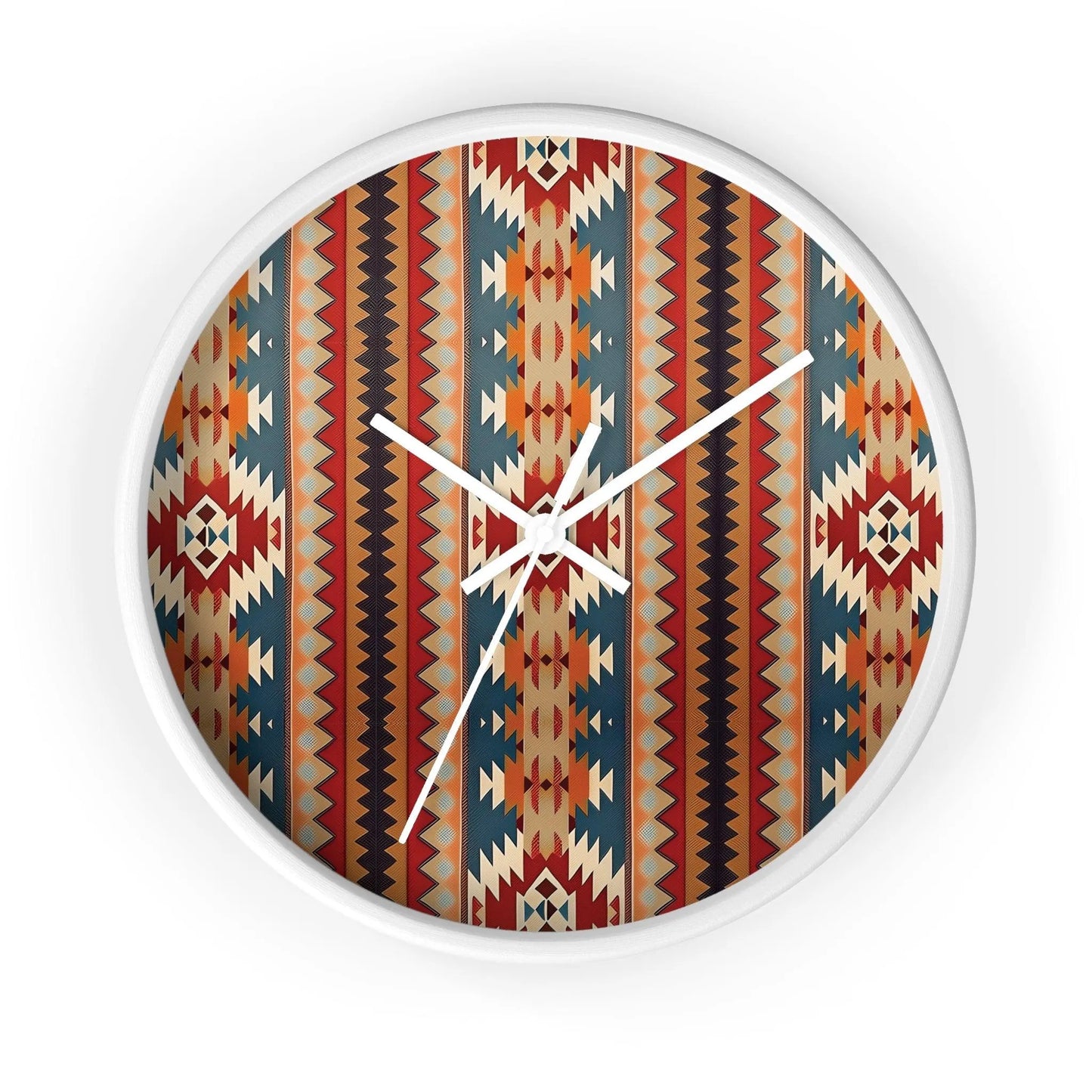 Native American Sunset Wall Clock - The Global Wanderer