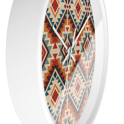 Native American Sunset Wall Clock - The Global Wanderer