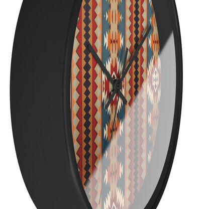 Native American Sunset Wall Clock - The Global Wanderer