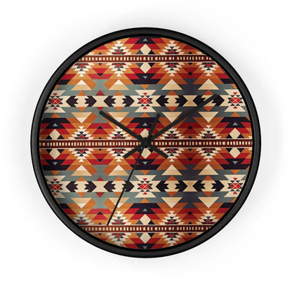 Native American Sunset Wall Clock - The Global Wanderer