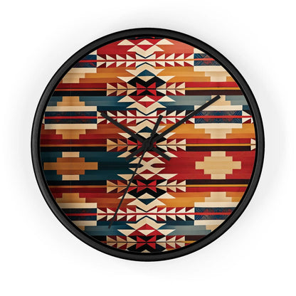 Native American Sunset Wall Clock - The Global Wanderer