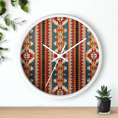 Native American Sunset Wall Clock - The Global Wanderer