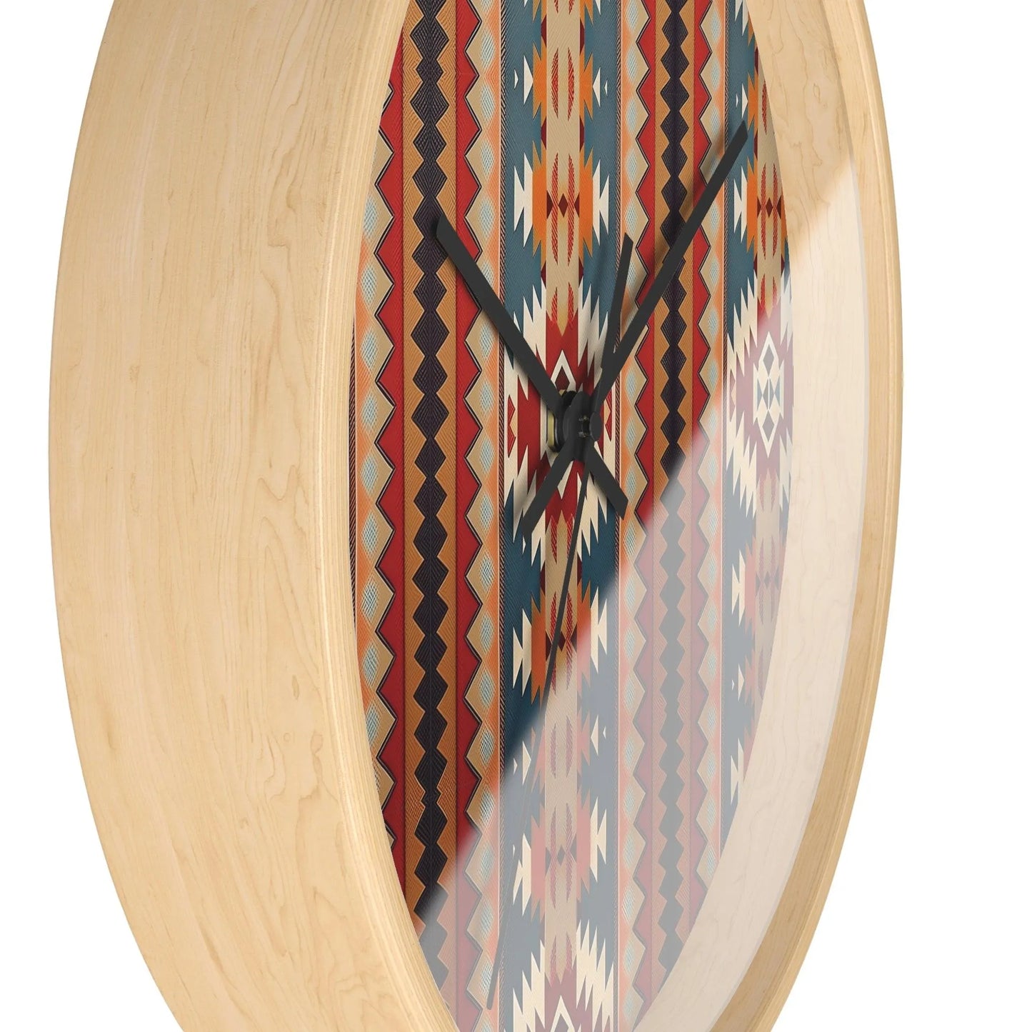 Native American Sunset Wall Clock - The Global Wanderer