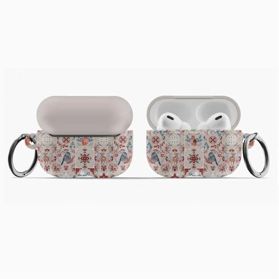 Nordic Tiles AirPod Pro Case - The Global Wanderer