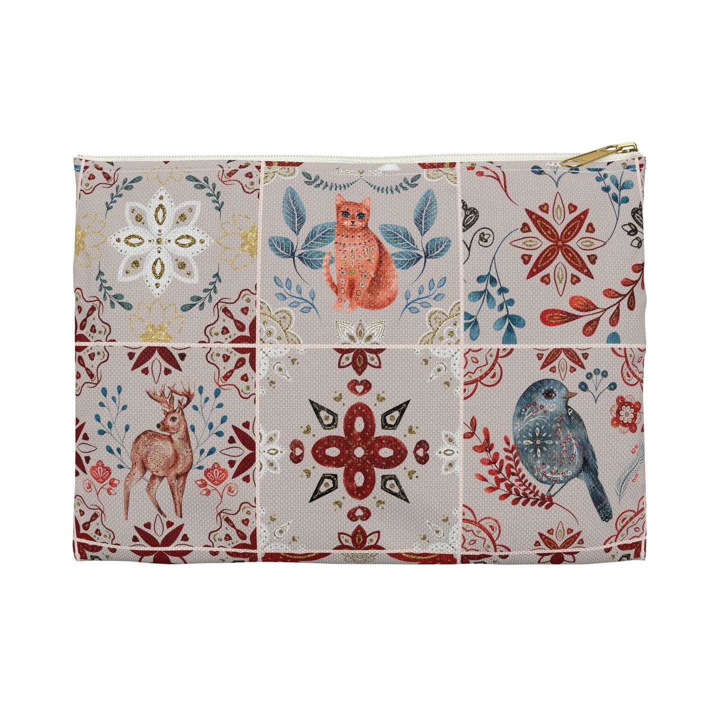 Nordic Tiles Pouch - The Global Wanderer