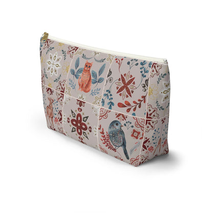 Nordic Tiles Print Pouch - The Global Wanderer