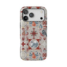 Nordic Tiles Tough MagSafe iPhone Case - The Global Wanderer