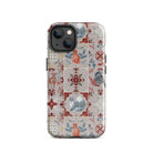 Nordic Tiles Tough MagSafe iPhone® Case - The Global Wanderer