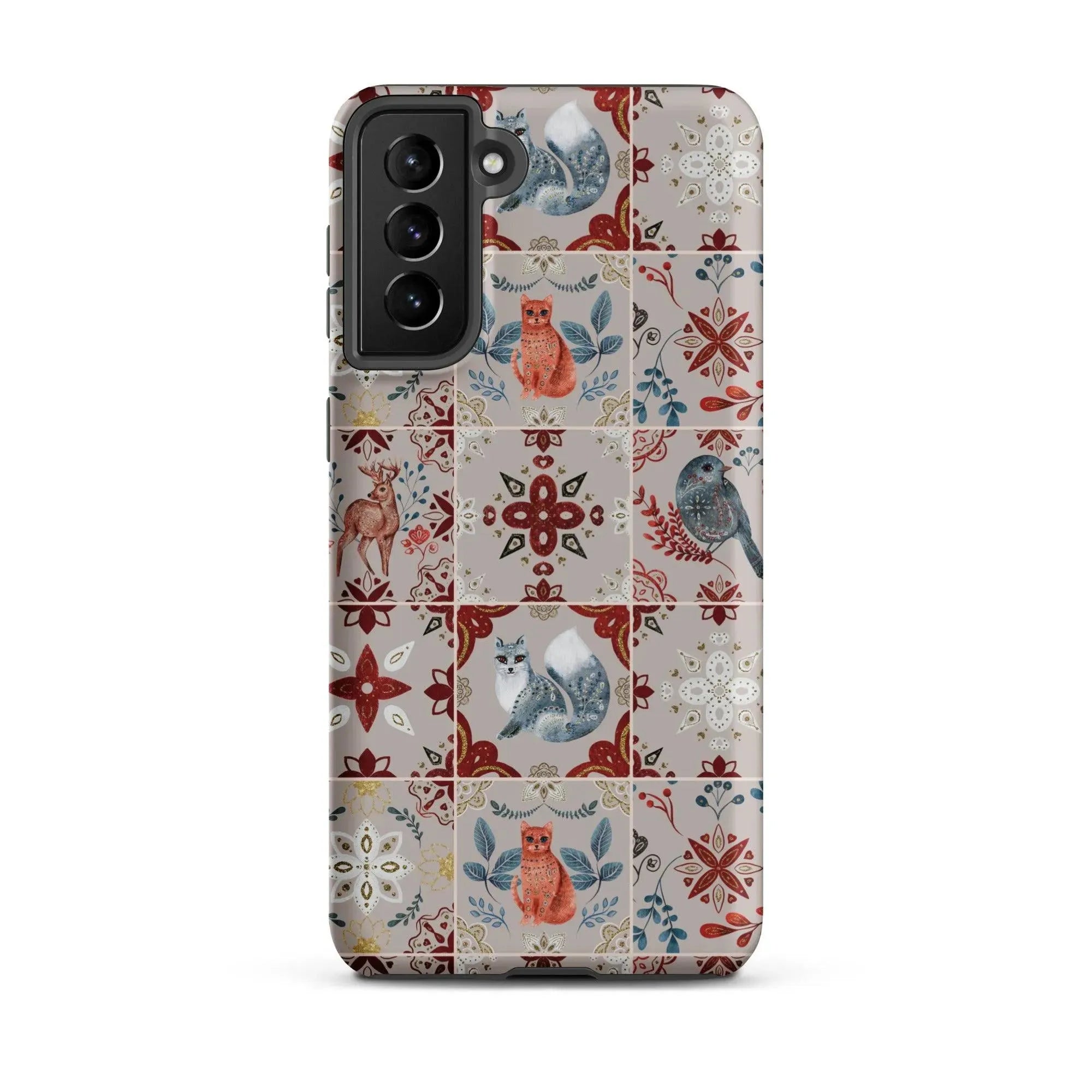 Nordic Tiles Tough Samsung® Case - The Global Wanderer