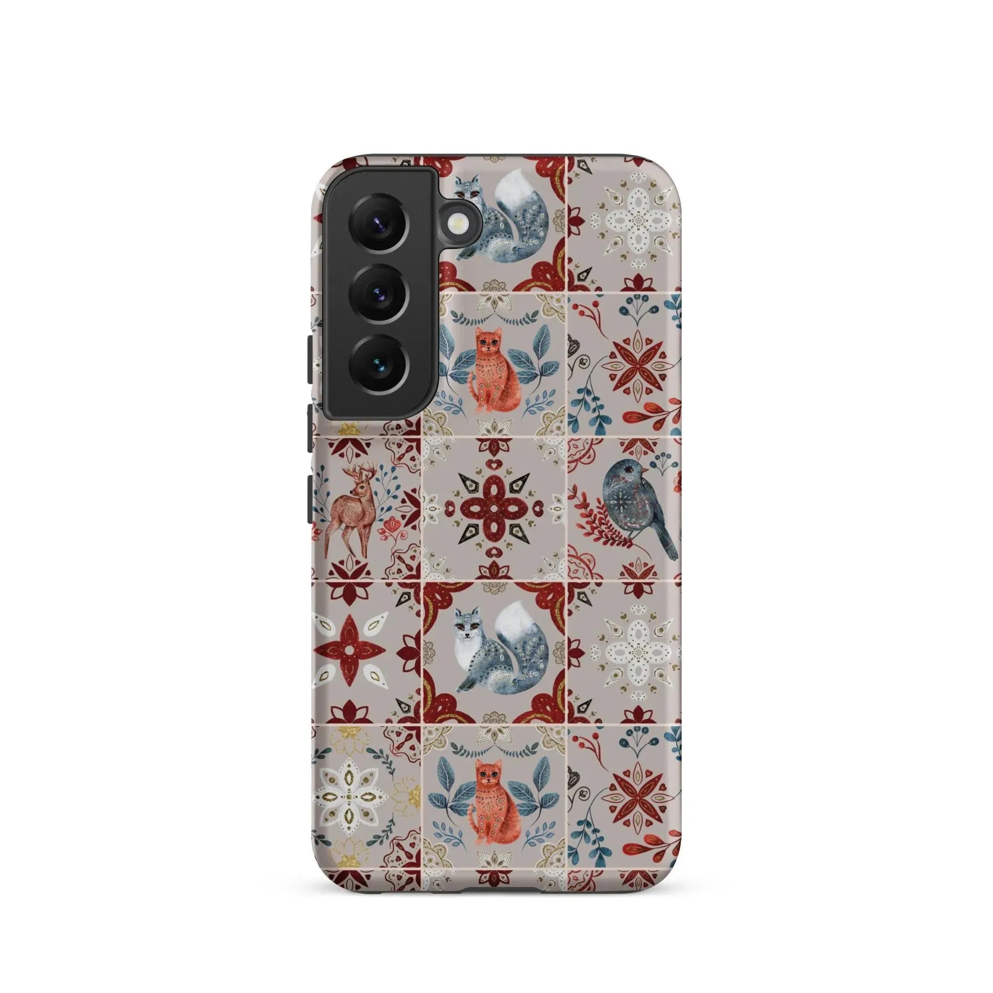 Nordic Tiles Tough Samsung® Case - The Global Wanderer