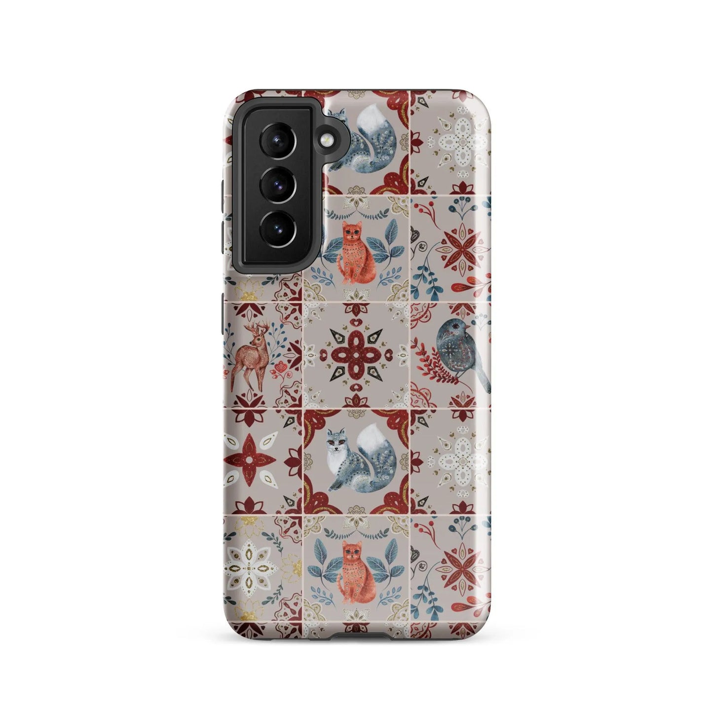 Nordic Tiles Tough Samsung® Case - The Global Wanderer