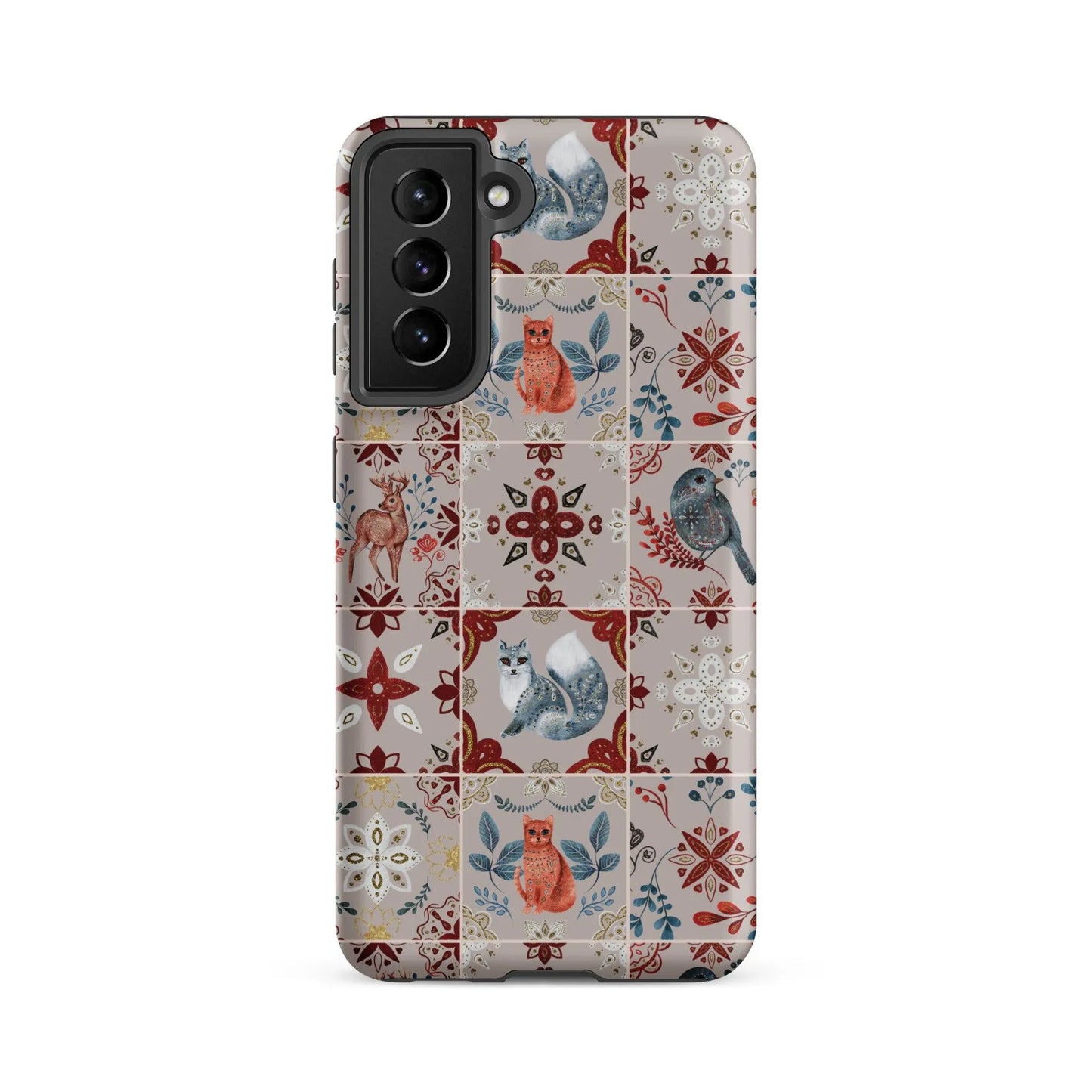 Nordic Tiles Tough Samsung® Case - The Global Wanderer