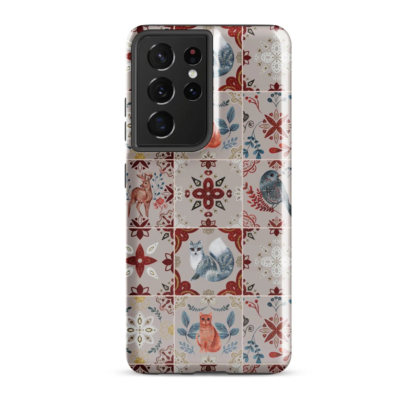 Nordic Tiles Tough Samsung® Case - The Global Wanderer