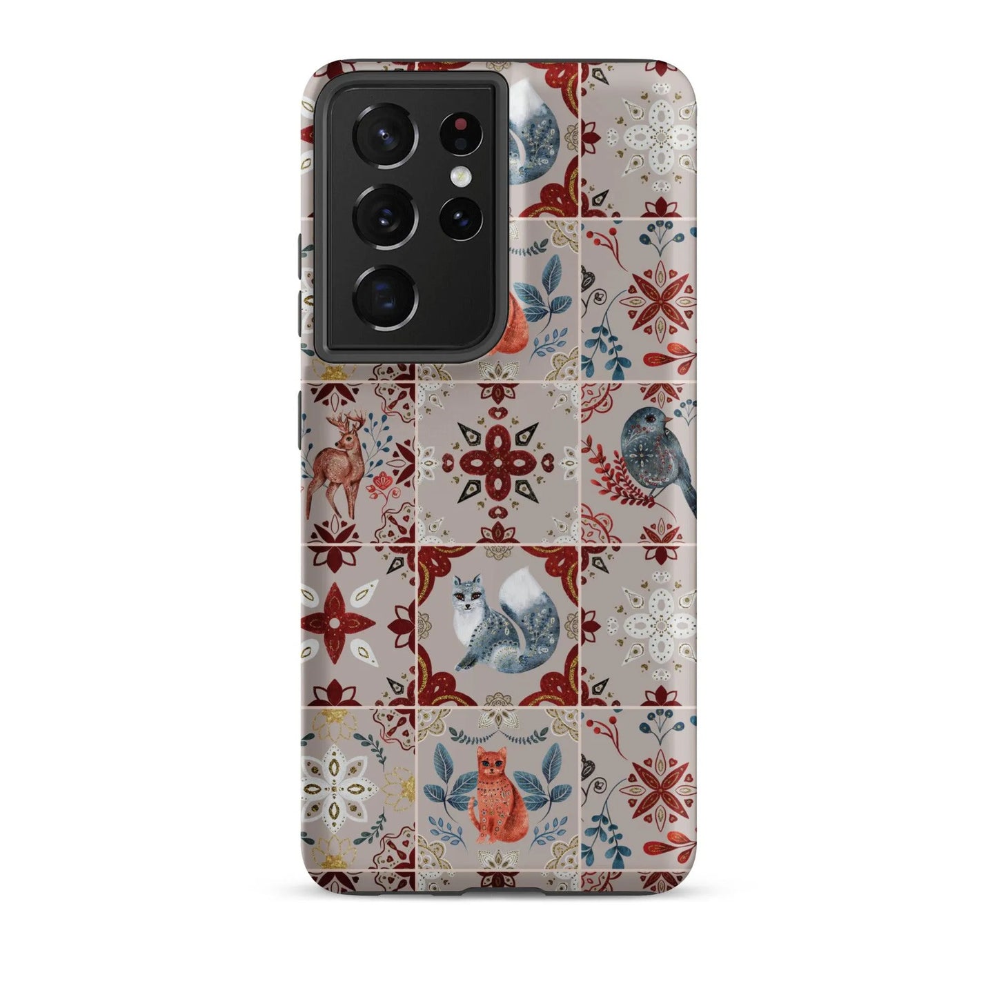 Nordic Tiles Tough Samsung® Case - The Global Wanderer