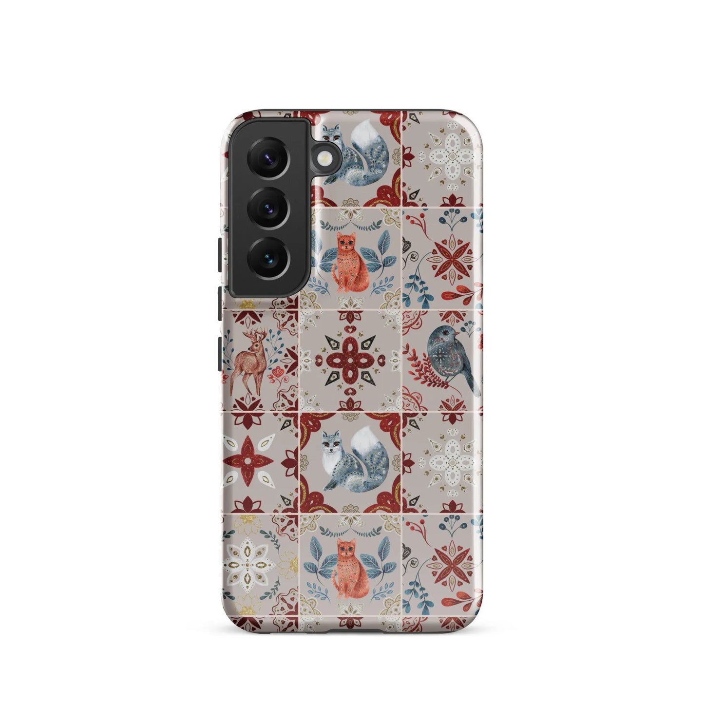 Nordic Tiles Tough Samsung® Case - The Global Wanderer