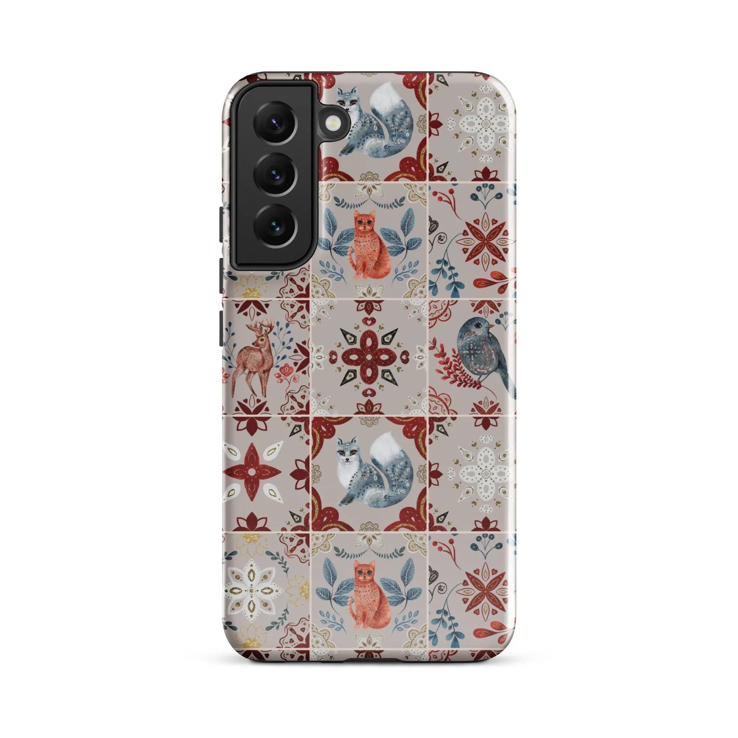 Nordic Tiles Tough Samsung® Case - The Global Wanderer