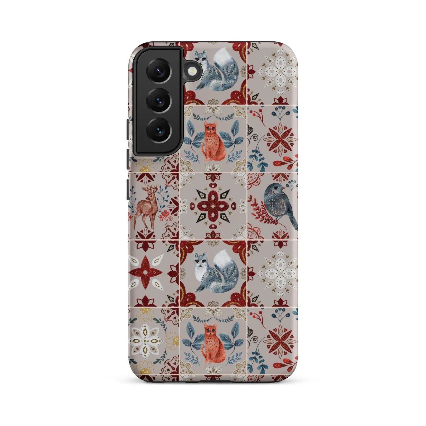 Nordic Tiles Tough Samsung® Case - The Global Wanderer