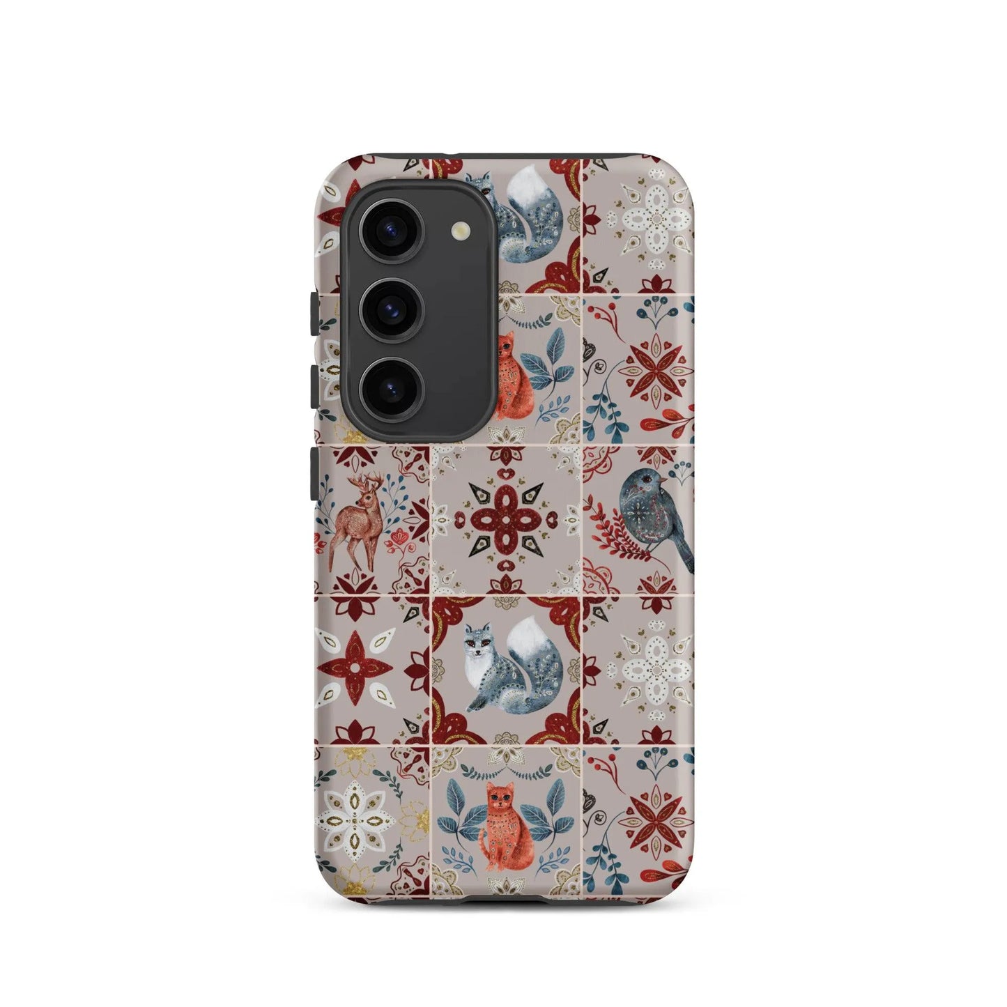 Nordic Tiles Tough Samsung® Case - The Global Wanderer