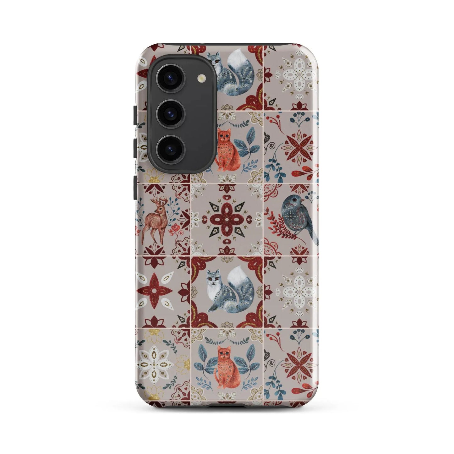 Nordic Tiles Tough Samsung® Case - The Global Wanderer