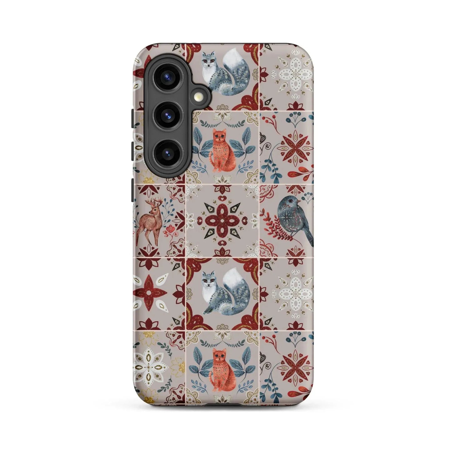 Nordic Tiles Tough Samsung® Case - The Global Wanderer