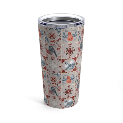 Nordic Tiles Tumbler - The Global Wanderer