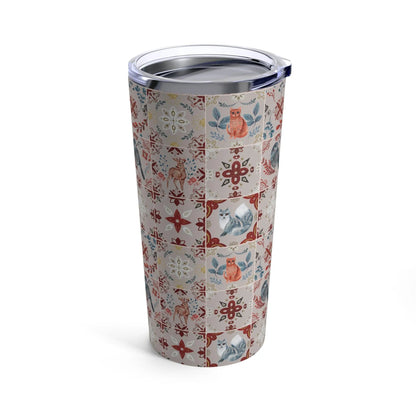 Nordic Tiles Tumbler - The Global Wanderer