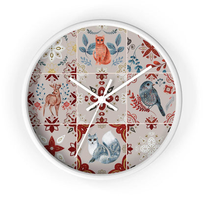 Nordic Tiles Wall Clock - The Global Wanderer