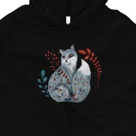 Nordic Winter Crop Hoodie - Fox - The Global Wanderer