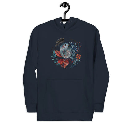 Nordic Winter Hoodie - Bird - The Global Wanderer