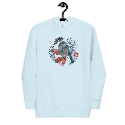 Nordic Winter Hoodie - Bird - The Global Wanderer