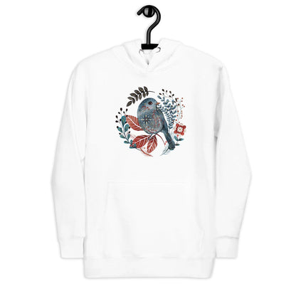 Nordic Winter Hoodie - Bird - The Global Wanderer