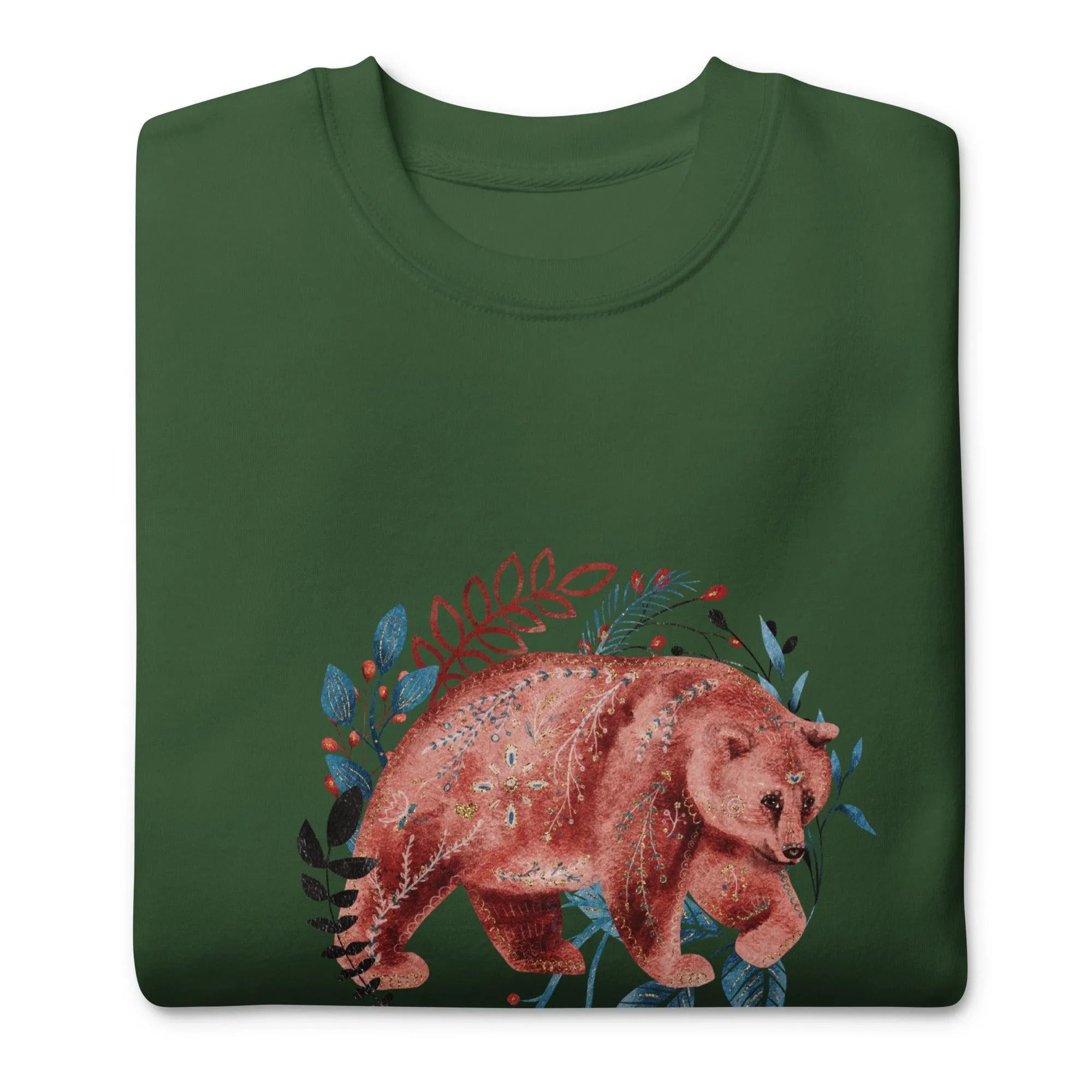 Nordic Winter Sweatshirt - Bear - The Global Wanderer