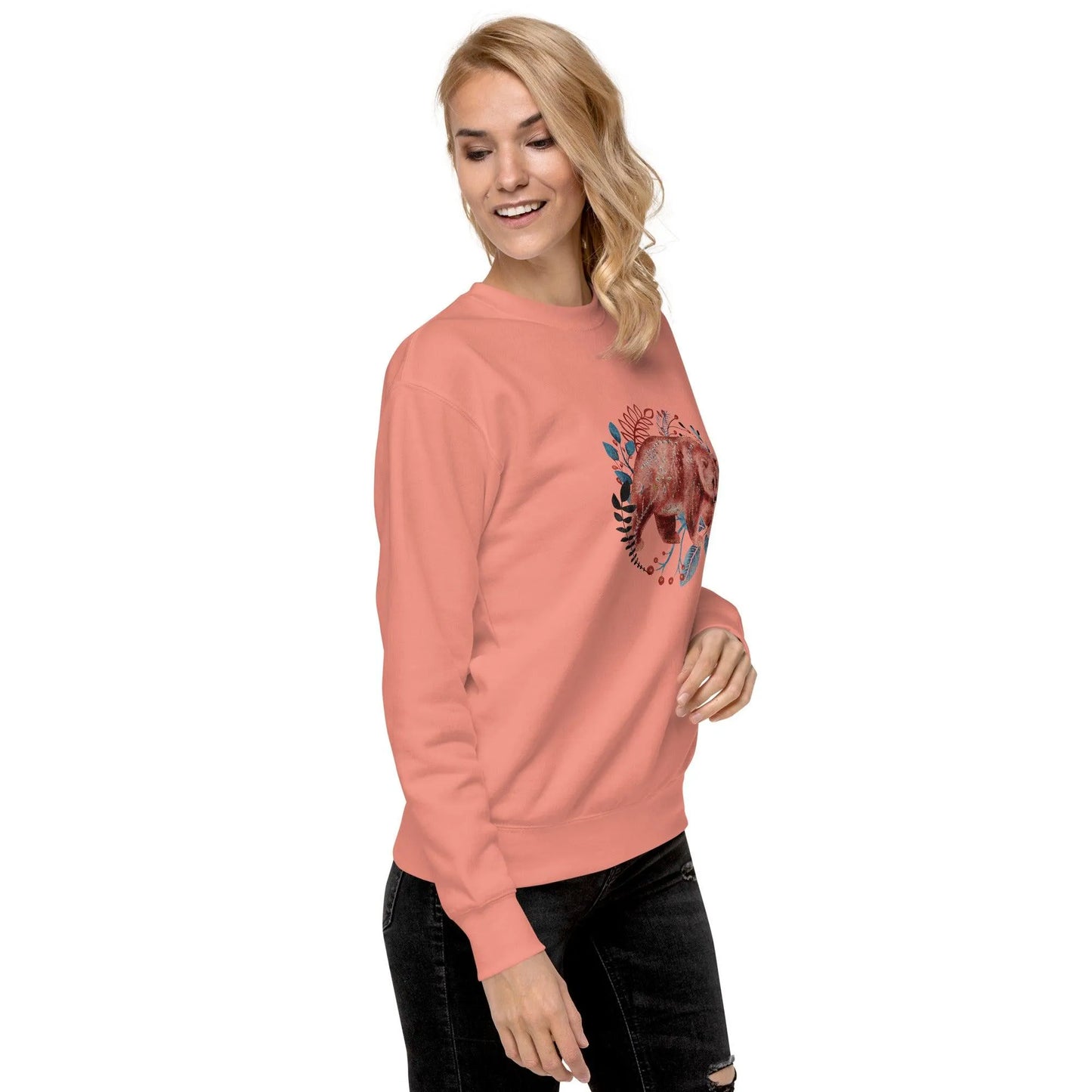 Nordic Winter Sweatshirt - Bear - The Global Wanderer