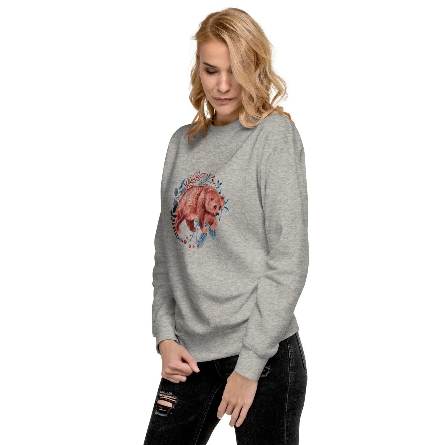 Nordic Winter Sweatshirt - Bear - The Global Wanderer