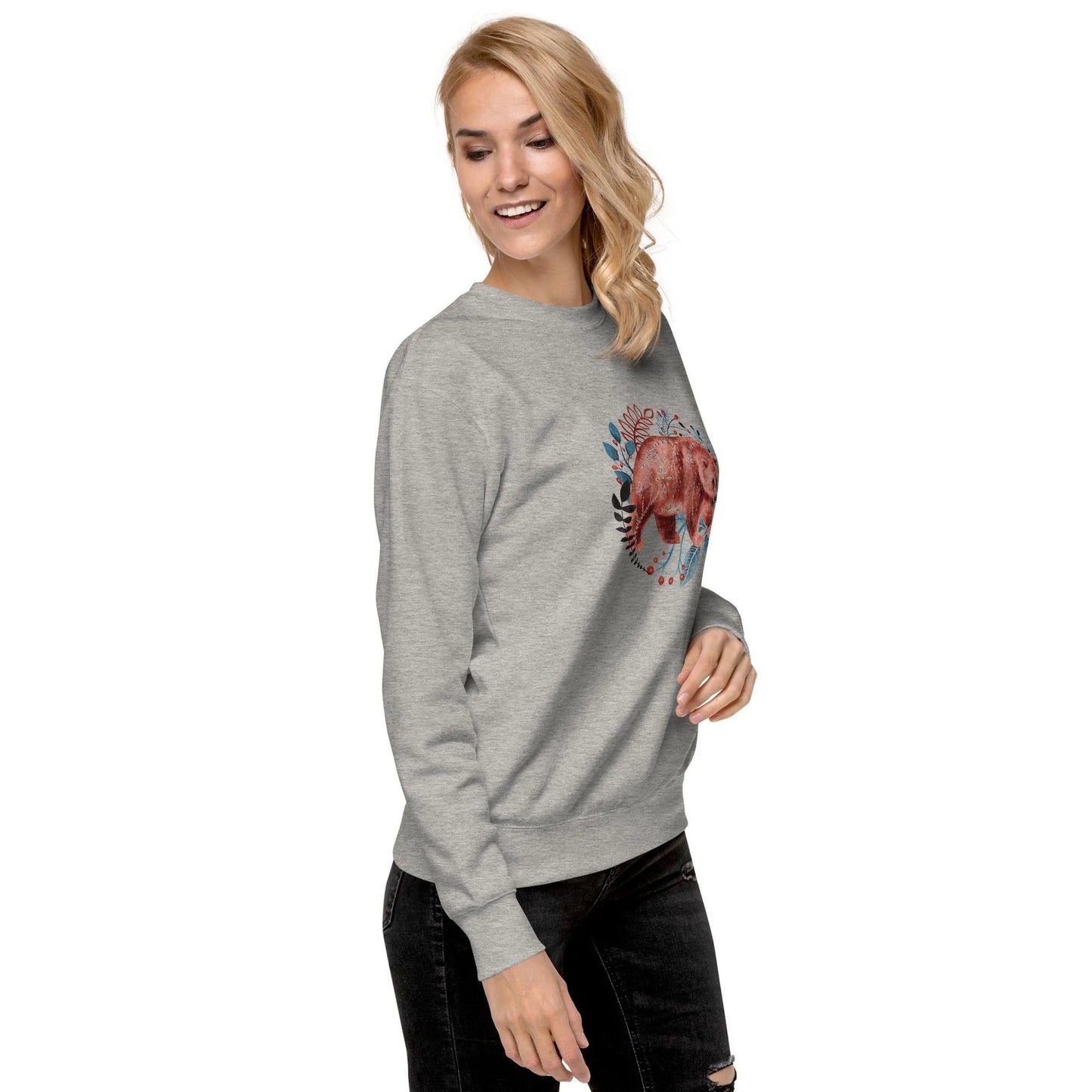 Nordic Winter Sweatshirt - Bear - The Global Wanderer