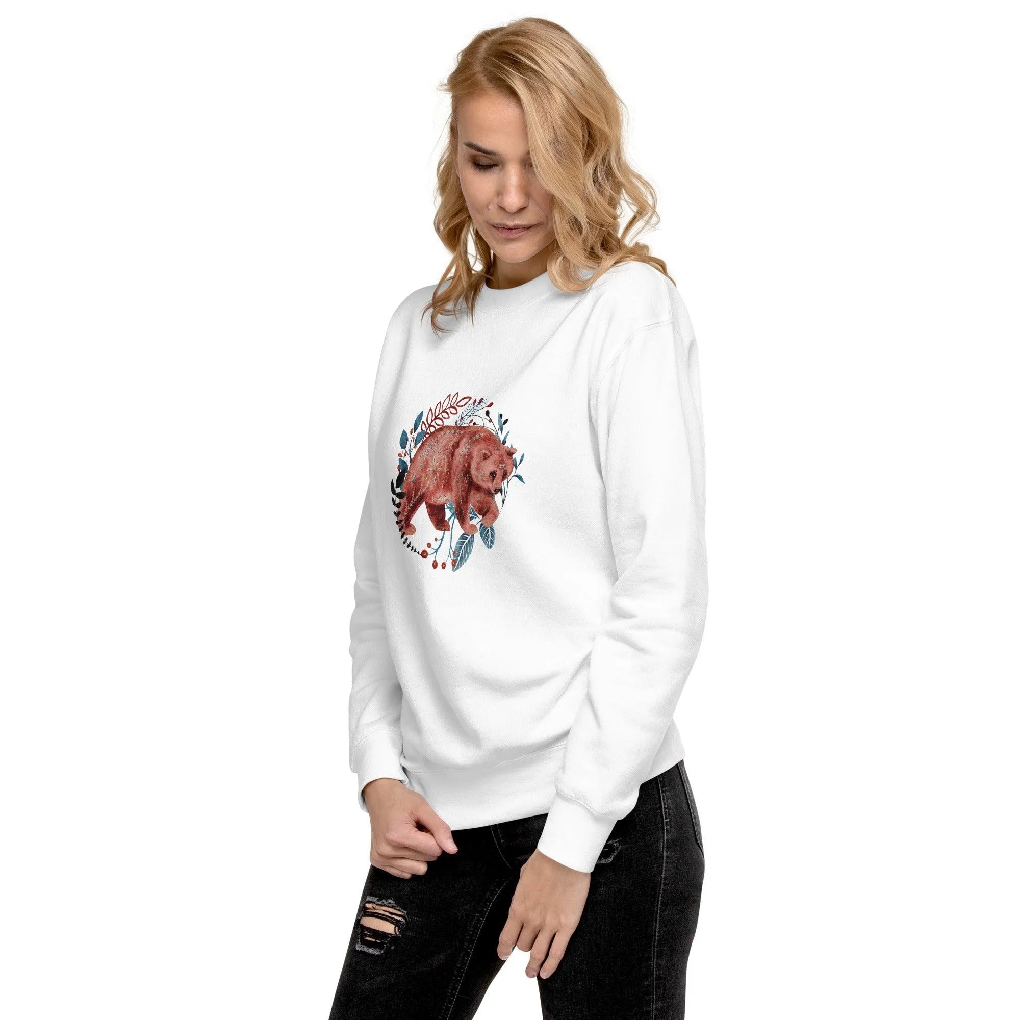 Nordic Winter Sweatshirt - Bear - The Global Wanderer