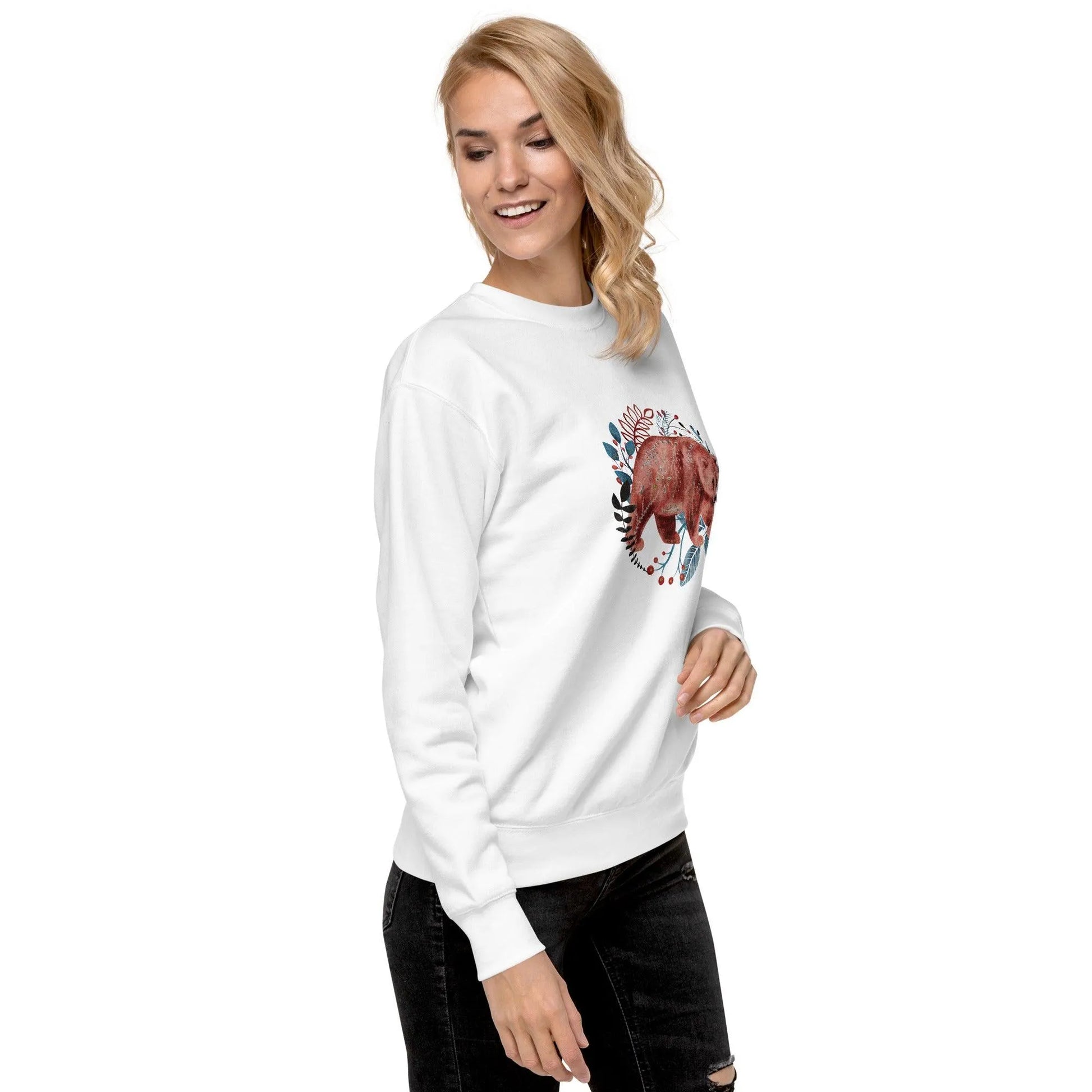 Nordic Winter Sweatshirt - Bear - The Global Wanderer