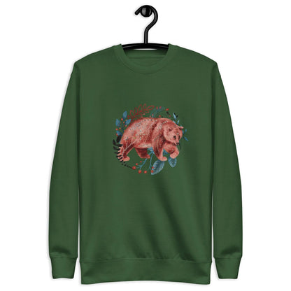 Nordic Winter Sweatshirt - Bear - The Global Wanderer