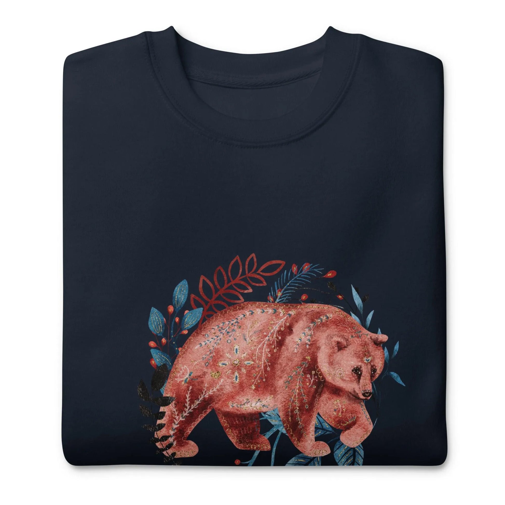 Nordic Winter Sweatshirt - Bear - The Global Wanderer