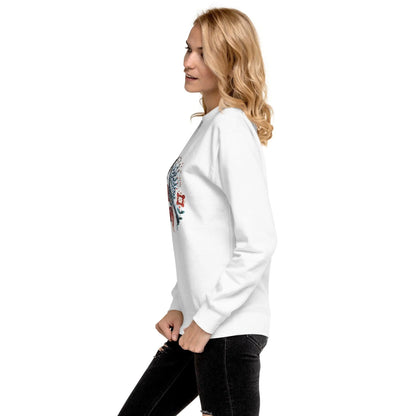 Nordic Winter Sweatshirt - Bird - The Global Wanderer