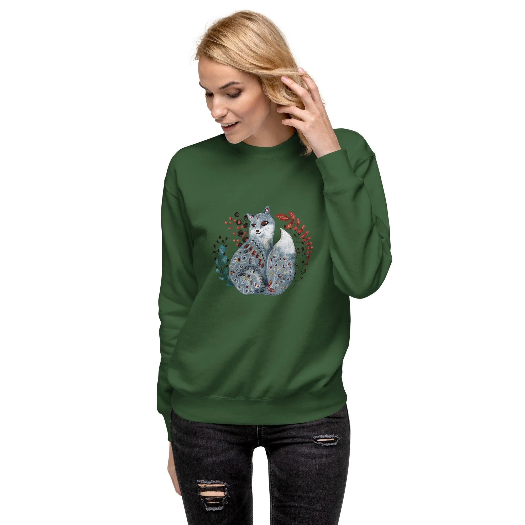 Nordic Winter Sweatshirt - Fox - The Global Wanderer