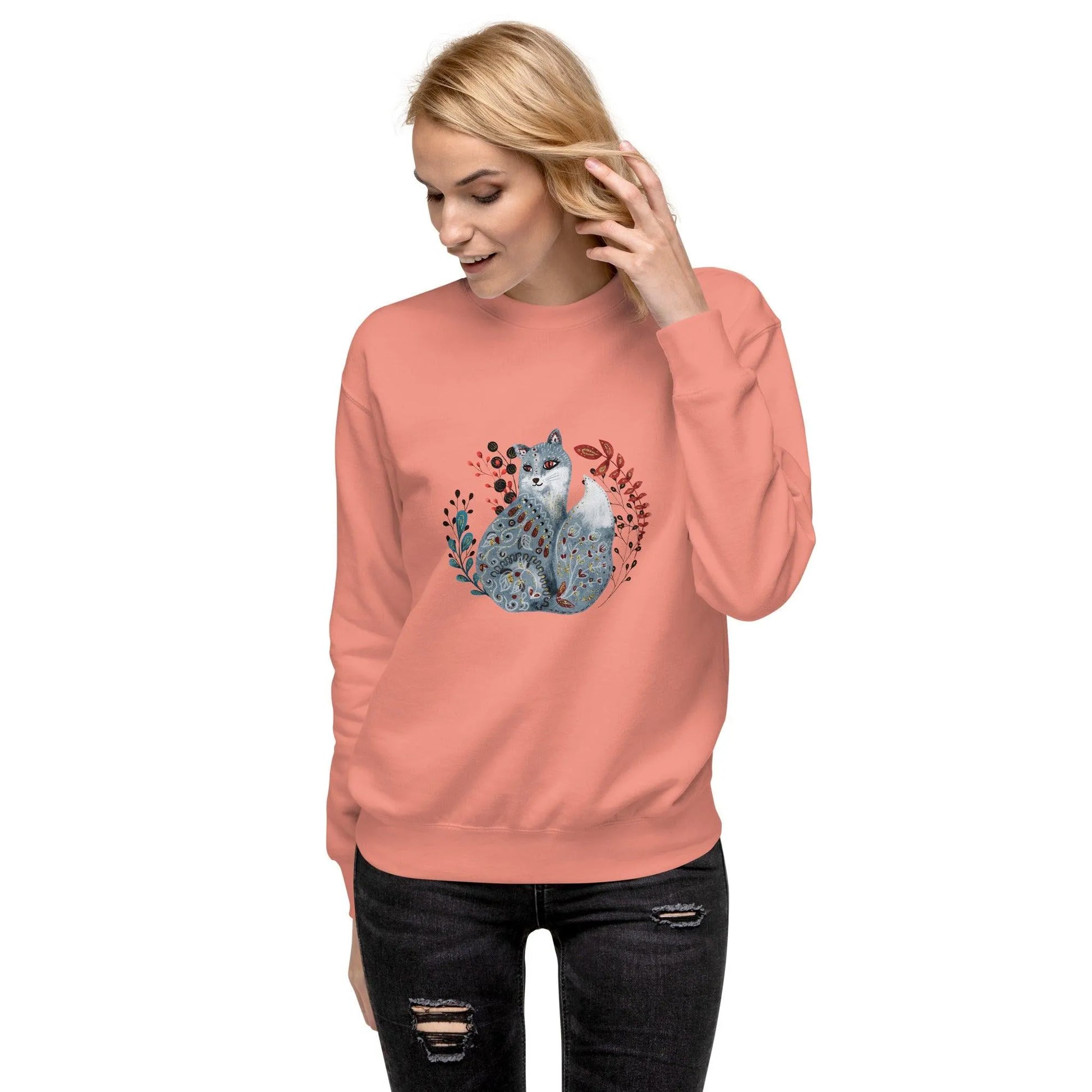 Nordic Winter Sweatshirt - Fox - The Global Wanderer