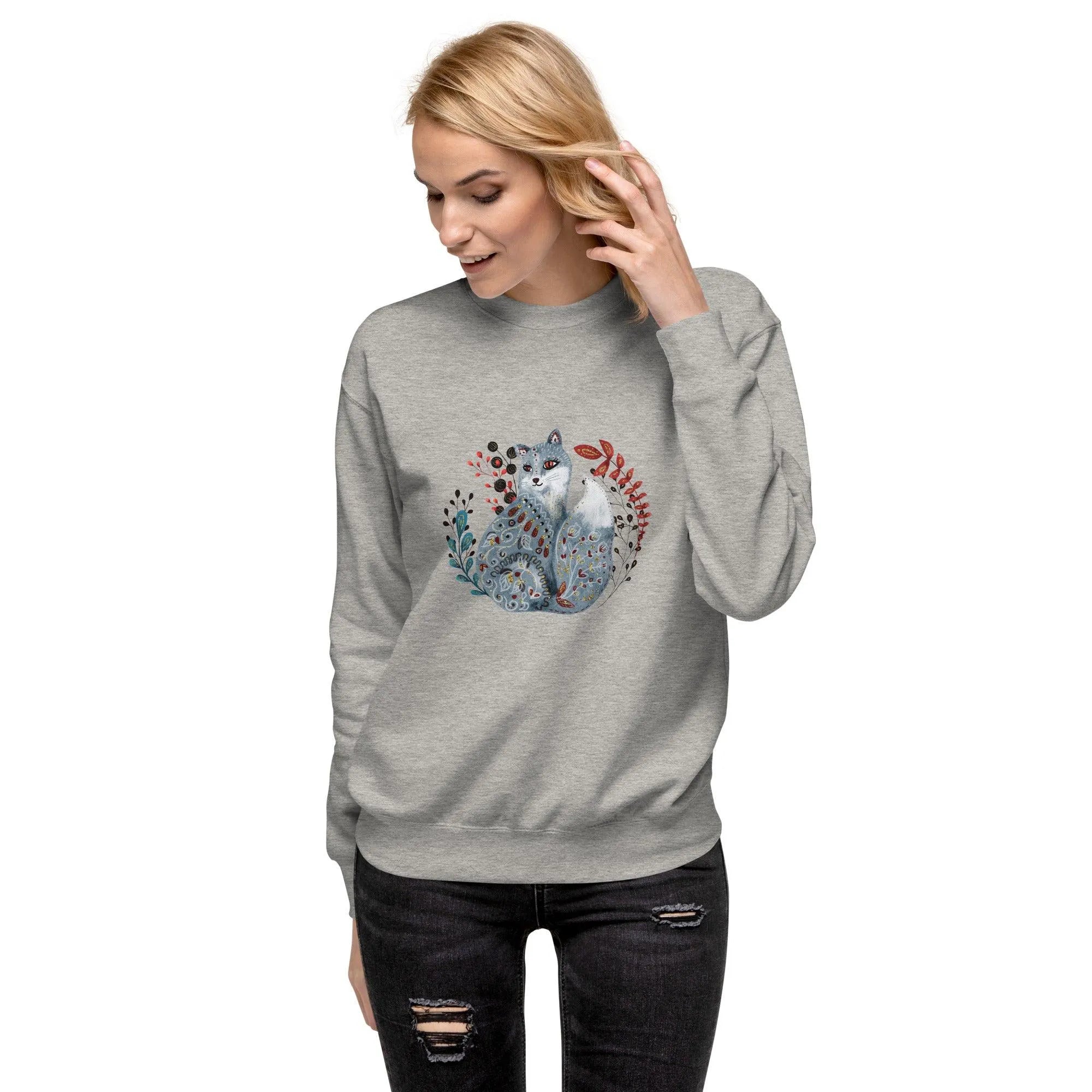 Nordic Winter Sweatshirt - Fox - The Global Wanderer