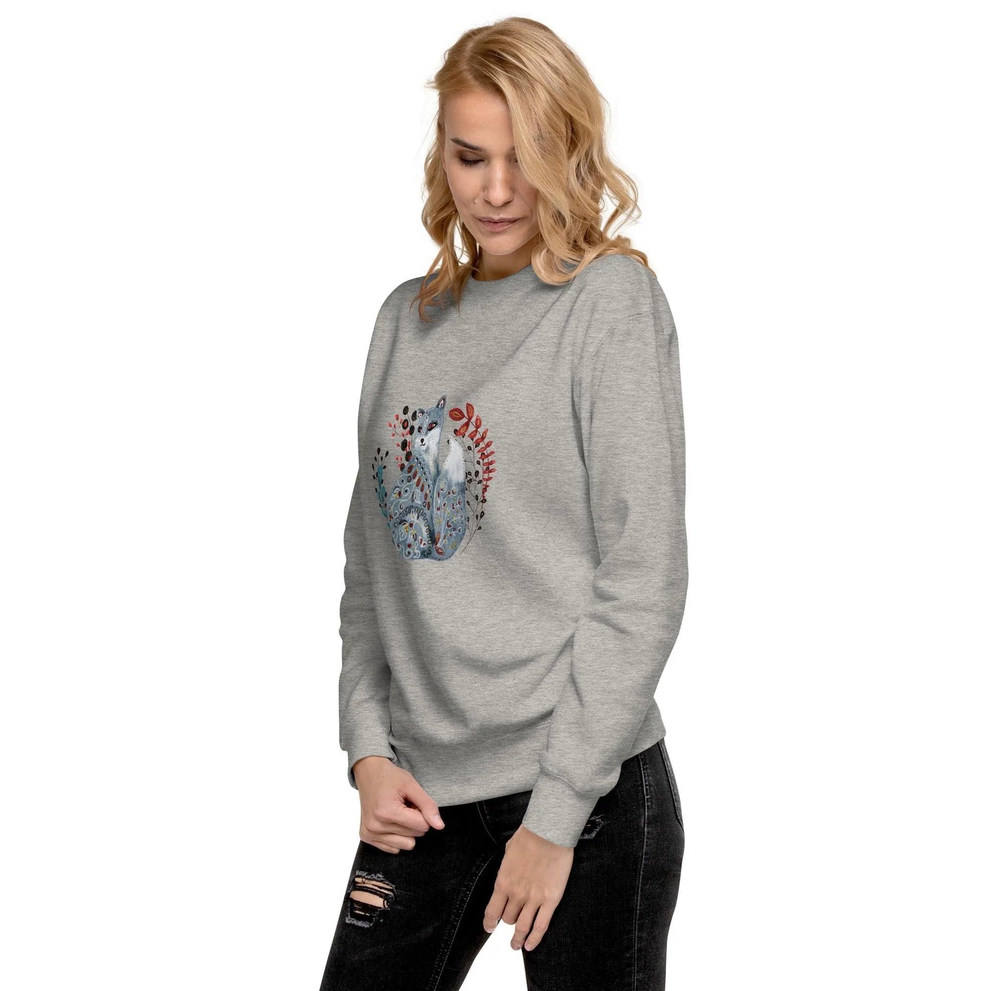 Nordic Winter Sweatshirt - Fox - The Global Wanderer