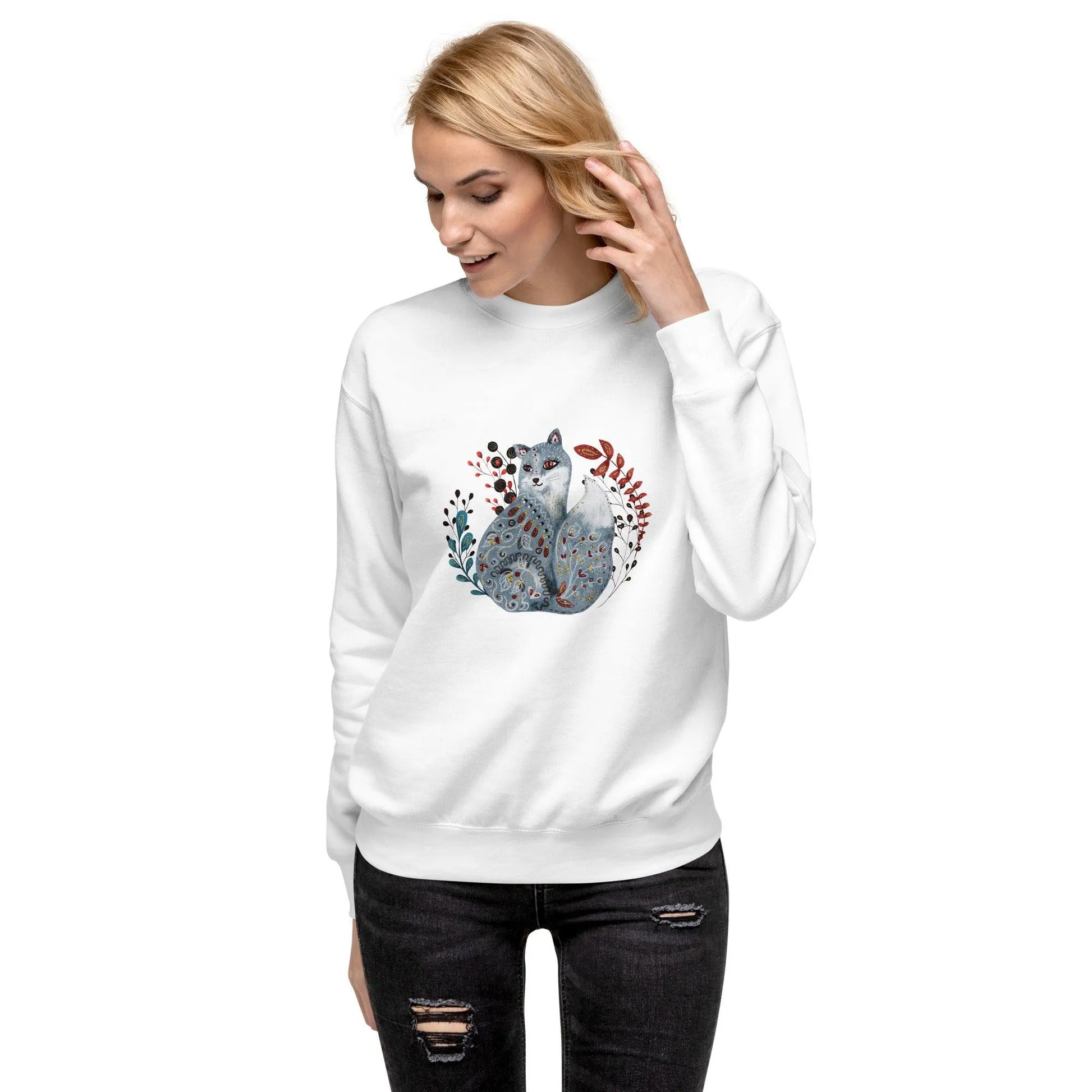 Nordic Winter Sweatshirt - Fox - The Global Wanderer