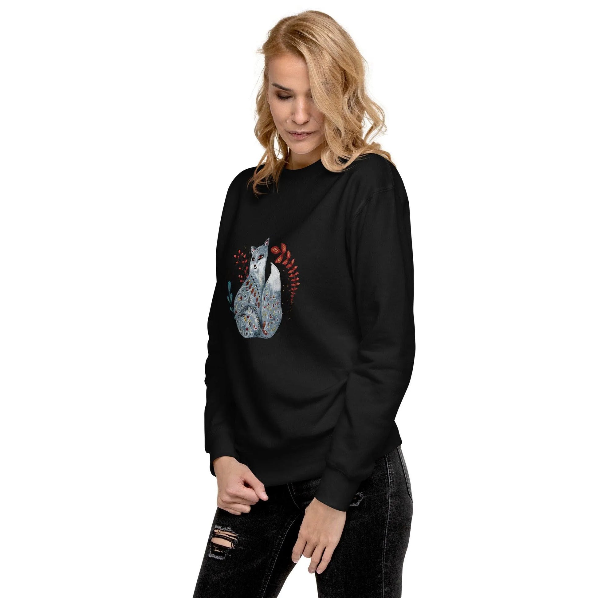 Nordic Winter Sweatshirt - Fox - The Global Wanderer