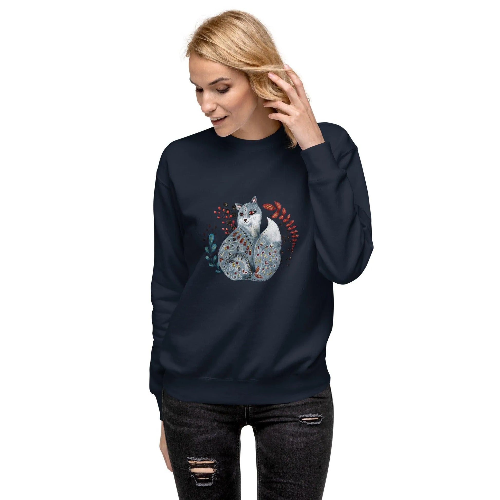 Nordic Winter Sweatshirt - Fox - The Global Wanderer