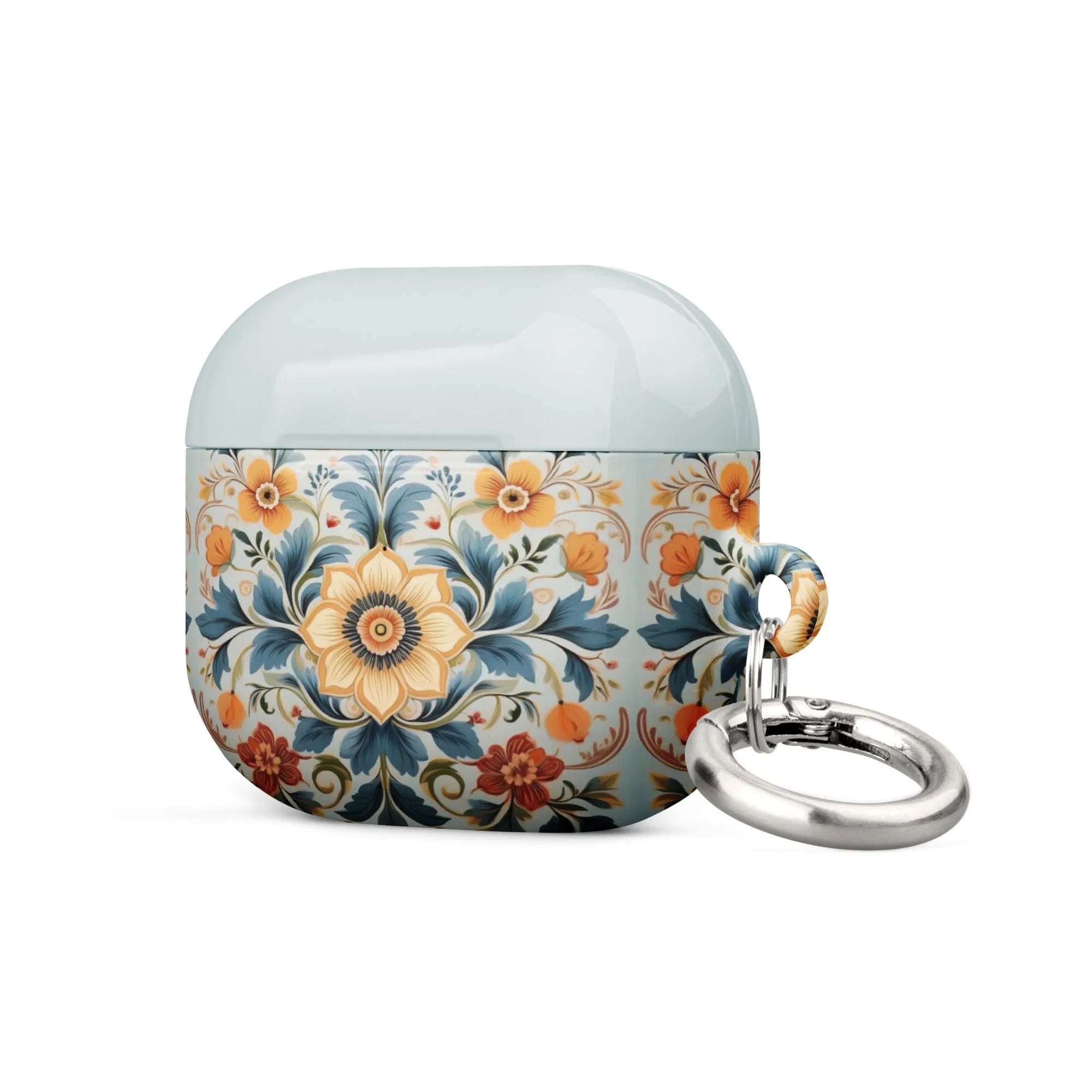 Norwegian Rosemaling AirPod 3 Case - The Global Wanderer