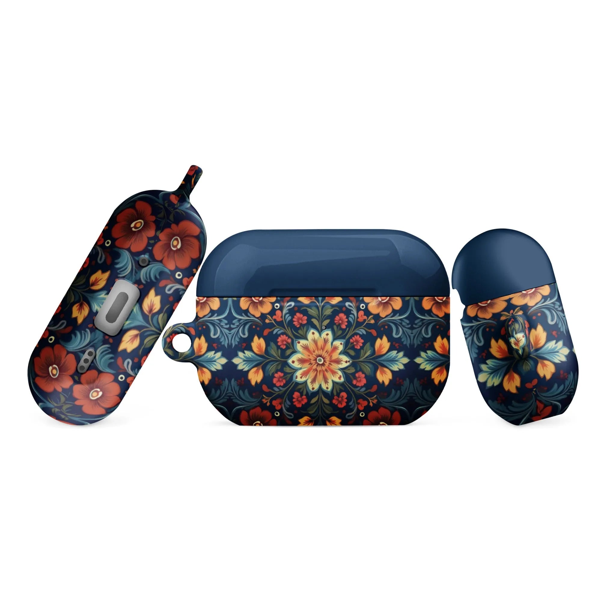 Norwegian Rosemaling AirPod Pro 2 Case - The Global Wanderer