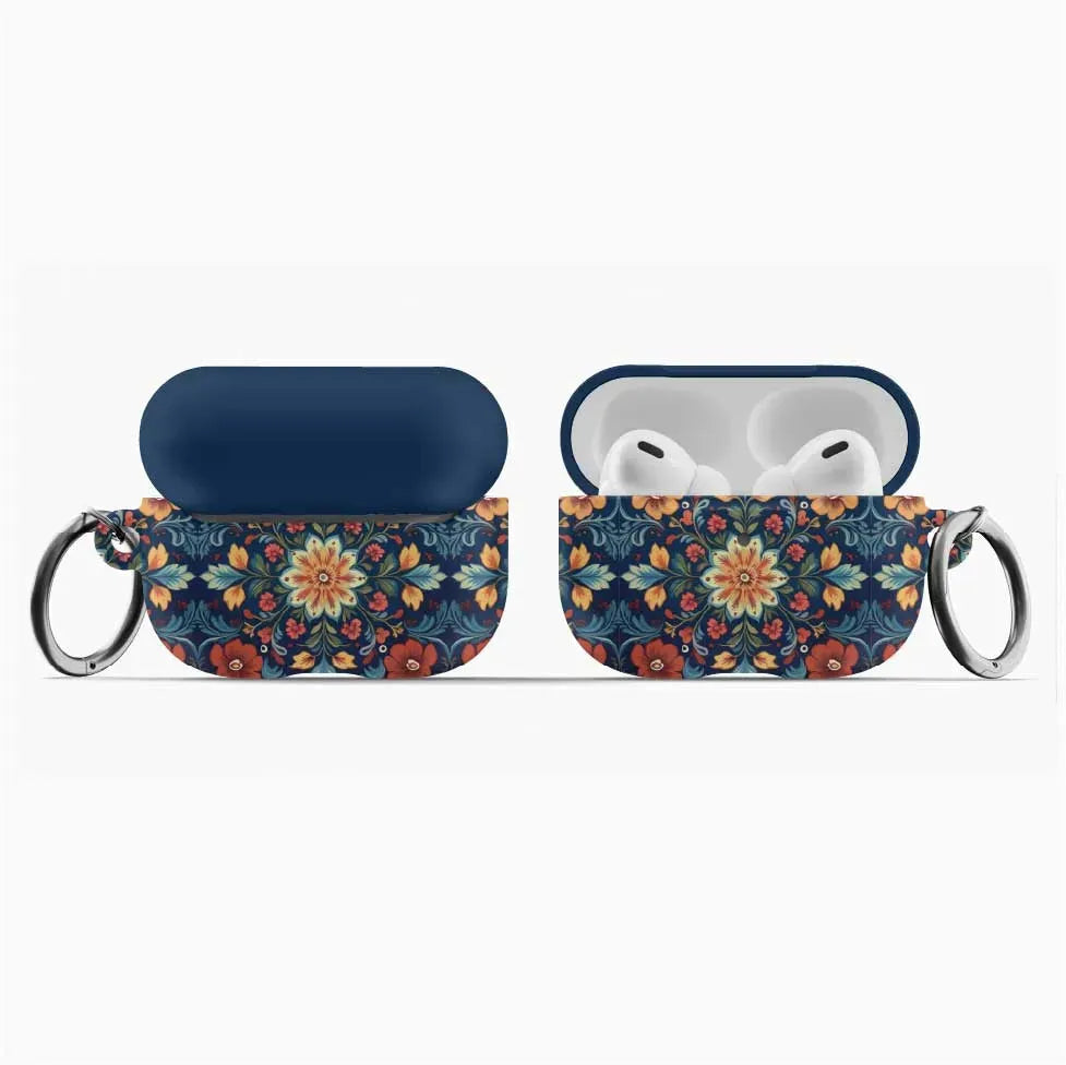 Norwegian Rosemaling Pro AirPod Case - The Global Wanderer